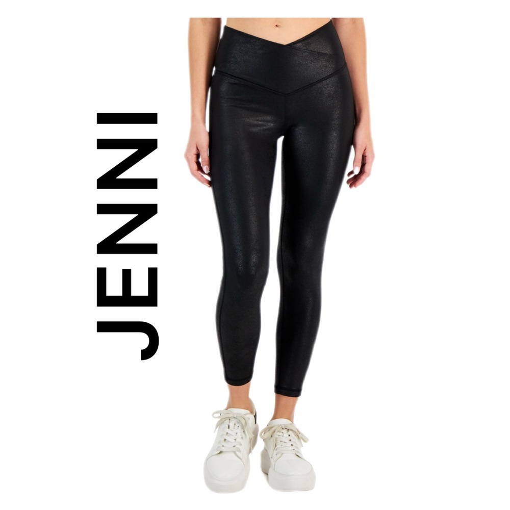 NWOT JENNI Crackle Leggings XL